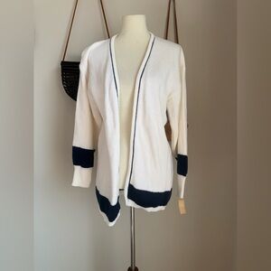 NWT Vintage Indian Harbour Nautical Knit Sweater USA, Size Large